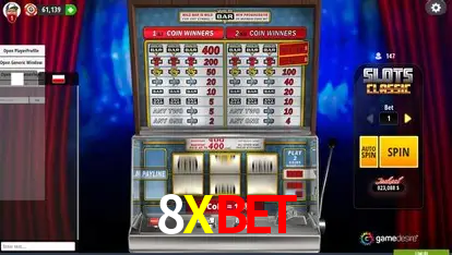 Slots na Plataforma 8Xbet